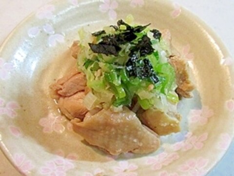 ビニールに浸け込む♪鶏もも肉の生姜甘酢炒め